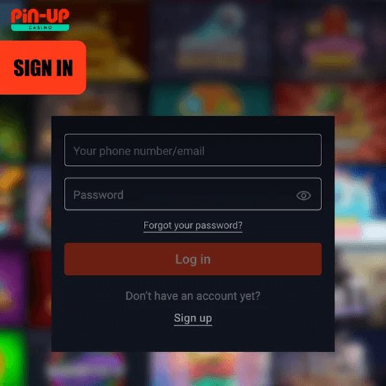 Login steps overview